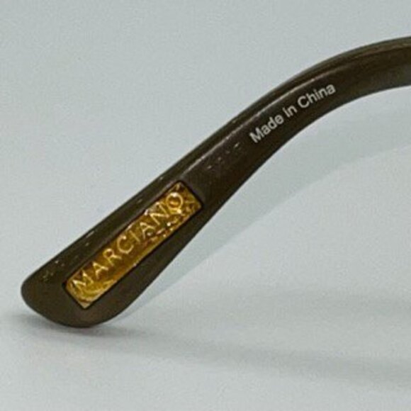 Vintage Guess Marciano Eyeglasses Sunglasses Frames Brown Tortoise Cat Eye - Picture 10 of 13